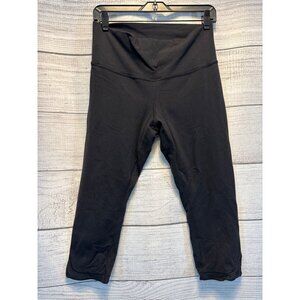 Women's Lululemon True Self Crop Black Size 12